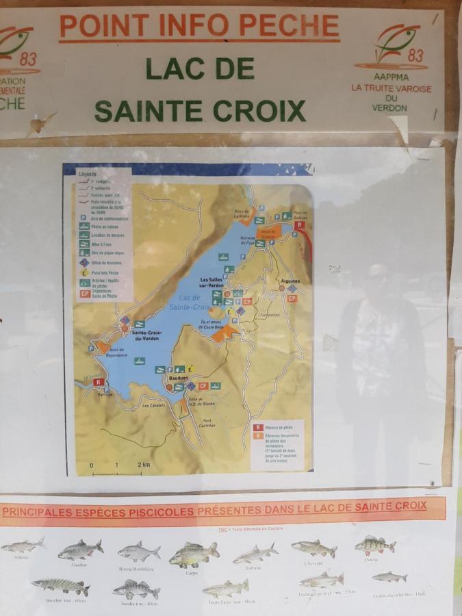 Le Logis Des Templiers Appartement Climatise Régusse Exterior foto